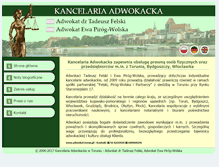Tablet Screenshot of adwokat.torun.pl