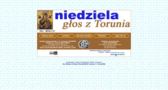Desktop Screenshot of niedziela.diecezja.torun.pl