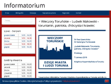 Tablet Screenshot of informatorium.ksiaznica.torun.pl