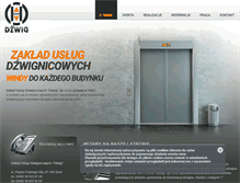 Tablet Screenshot of dzwig.torun.pl