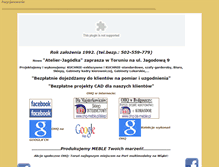 Tablet Screenshot of ohq-meble.torun.pl