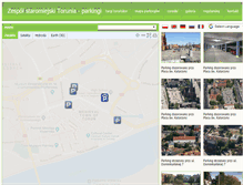 Tablet Screenshot of parkingi.torun.pl