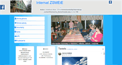 Desktop Screenshot of internat.zsmeie.torun.pl